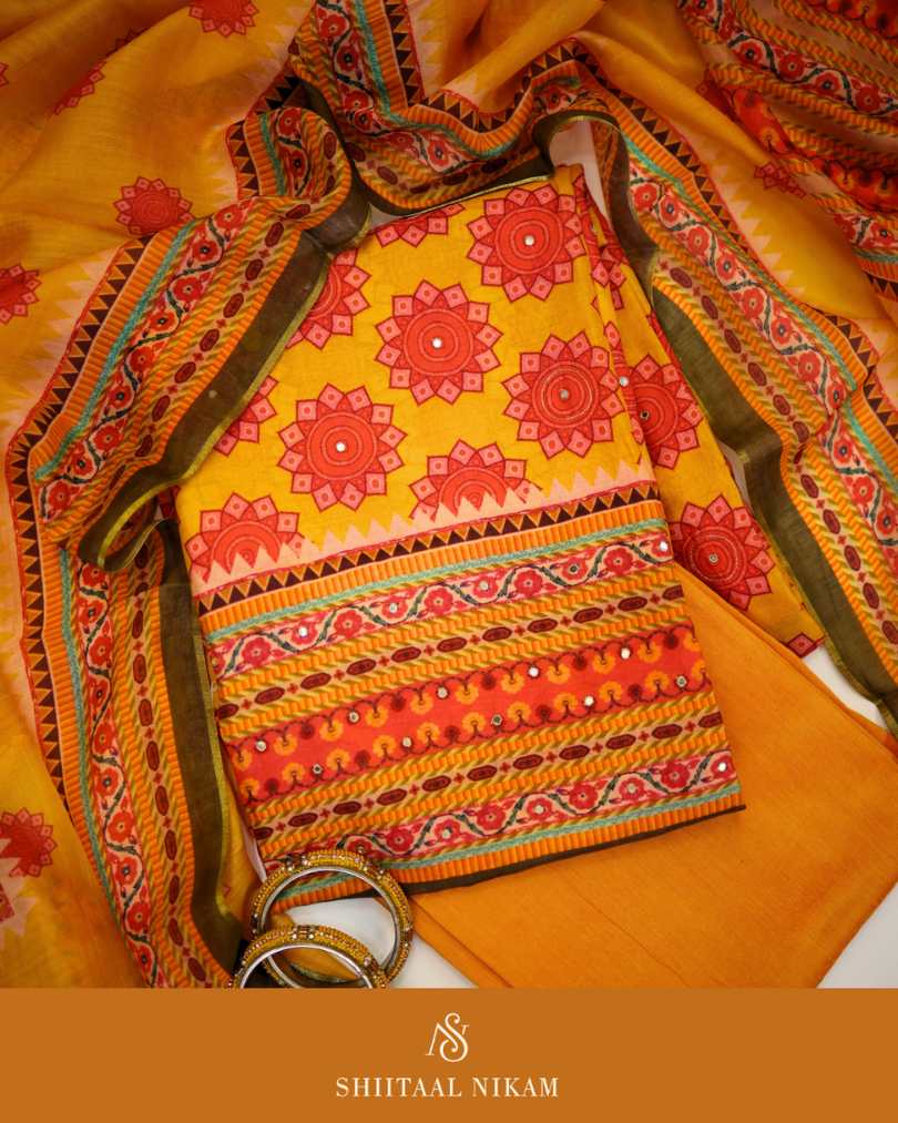Sunburst Heritage Printed Suit Set