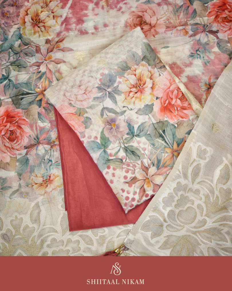 Cream Floral